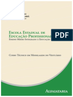 Modelagem Do Vestuario Alfaiataria PDF