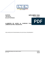 Inen 1324 - Alambrón de Acero Al Carbono para Trefilar o Laminar en Frío. Requisitos