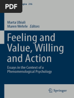 Feeling and Value, Willing and Action Wehrle M. Ed