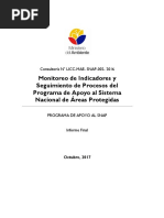 Programa de Apoyo Al SNAP - Informe Final - 2017