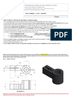 Lista de Exercícios CAD