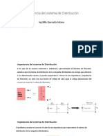 Impedancia Del Sistema de Distribución