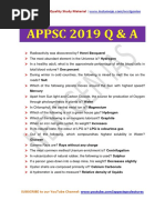 Appsc 2019 Q & A: Download High Quality Study Material