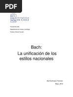 Bach, La Unificación de Los Estilos Nacionales