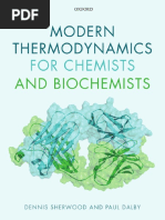 Modern Thermodynamics For Chemists & Biochemists