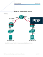 Lab - Securing The Router For Administrative Access: Integrantes