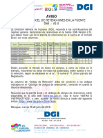 Planilla de Retenciones PDF