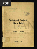 Geología Del Estado de Nuevo León