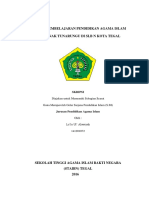 Metode Pembelajaran Pendidikan Agama Islam Pada Anak Tunarungu Di SLB N Kota Tegal