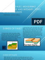 3 Kinds of Fault, Measuring Earthquake and