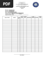 Form 1 Deworming