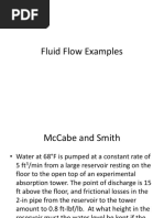 Fluid Flow Examples