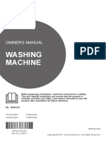 LG Washing Machine Top Load