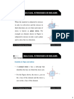 Biaxial Stresses