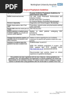 Adult ENT Antibiotic Surgical Prophylaxis Guidelines: Full Title of Guideline: Author