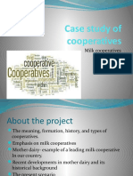 Case Study of Cooperatives