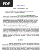 Third Division: Petitioner Vsvs Respondent