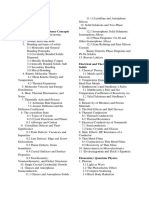 MSE 141 A Elementary Materials Science Concepts