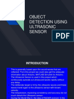 Object Detection Using Ultrasonic Sensor Rephrased