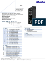 Ratio Transmitter (1-Output) : SGB - Model