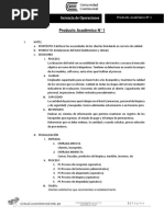 Gerencia de Operaciones Producto Academico