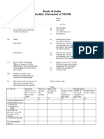 Stock - Book Debt Statement Forms