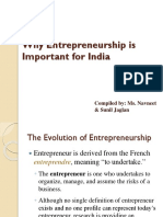 On Entrepreneurship