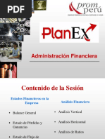 Administracion Financiera PLANEX