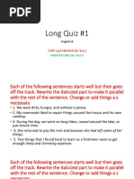 Long Quiz #1