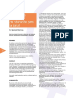 Metodología Didáctica en Educación para La Salud PDF