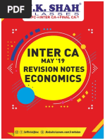 Inter Ca: Revision Notes