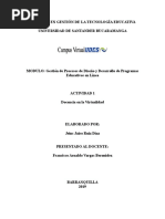 Actividad 1 UDES Módulo Gestión de Procesos en Linea