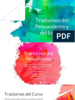 Trastornos de Pensamiento y Lenguaje