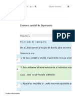 Examen Parcial Semana 4 Ergonomia