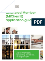 Chartered Member Application Guidance