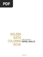 Golden Ratio Coloring Book by Rafael Araujo PDF