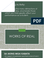 06 Works of Rizal