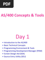 Extracts From AS400 Concepts and Tools 