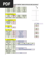 Design of Rolled Doubly Symetric I-Beam As Per Aisc-Lrfd (14Th Edition)