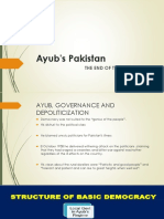 Ayub's Pakistan: The End of The Beginning