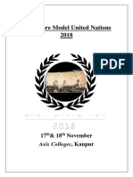 East Shore Model United Nations 2018: 17 & 18 November