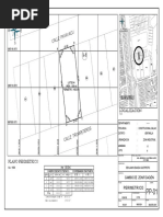 Plano Perimetrico