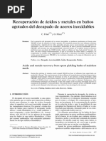 Recuperacion de Acidos PDF