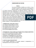 Textos para 5to de Secundaria