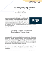 Autonomia-Como-Objetivo Dela Educación. C. Kamii