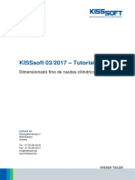 Kisssoft Tut 009 S Dimensionado Engranaje PDF