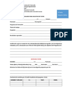 Formularios Tutor y Jurado Proyecto y Tesis DOCTORADO