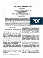 Structural Analysis of Malay Basin