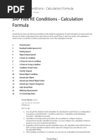 SAP Flex RE Conditions - Calculation Formula