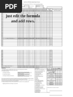 Just Edit The Formula and Add Rows.: (This Replaces Form 1, Form 2 & STS Form 4 - Absenteeism and Dropout Profile)